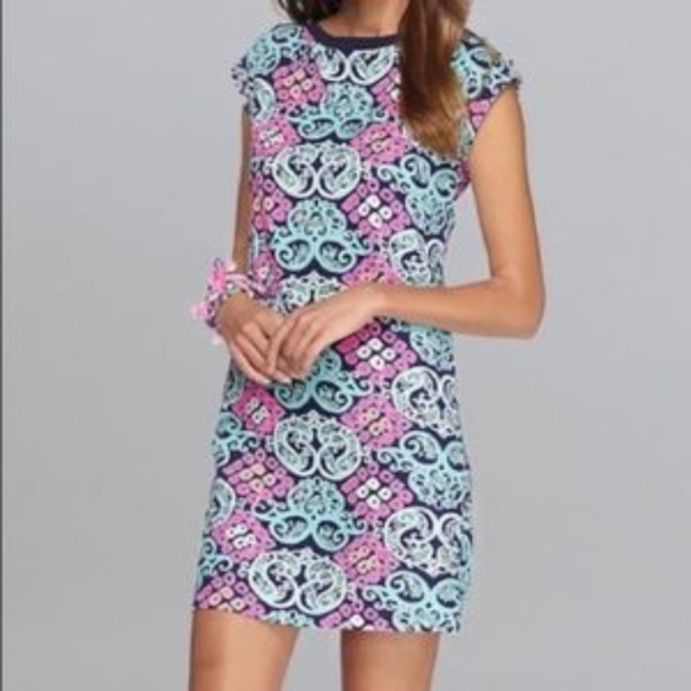 Lilly Pulitzer Robyn Shift Dress Pink Size Small